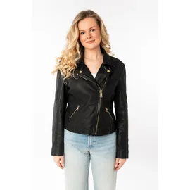 Mauritius Lederjacke MWInessa - S bis XXL - für Damen, - Größe XL schwarz - XL