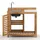 home24 Gartenspültisch / Akazie Massiv | Beige - Braun/Weiß/Grau