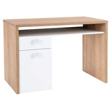 Composad Schreibtisch Globo Holzoptik River Blue