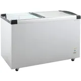 GastroHero Tiefkühltruhe ECO 450 mit Glasschiebedeckel