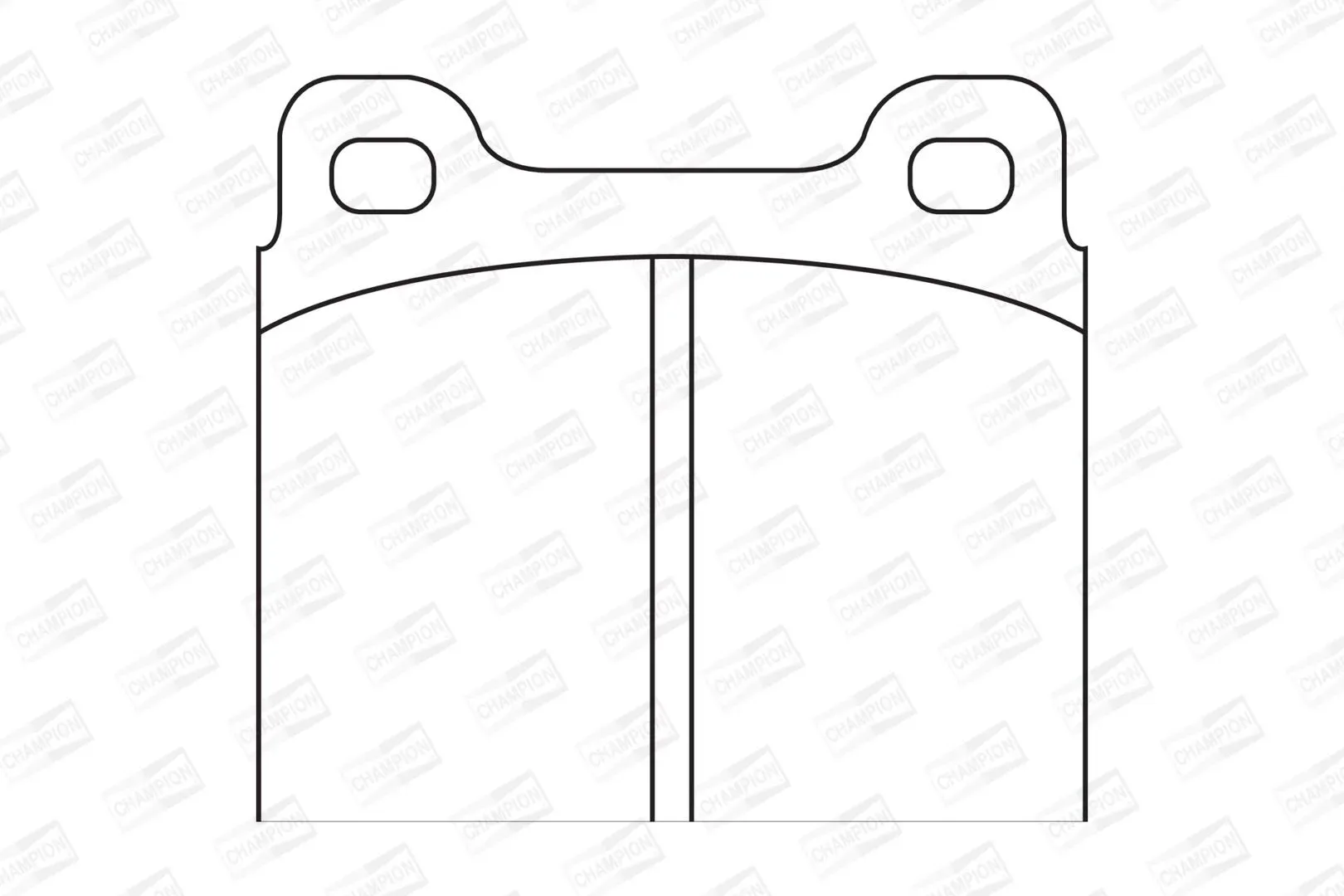 CHAMPION Bremsbelagsatz, Scheibenbremse 571279ch für Volvo Peugeot Ford SAAB Opel TALBOT BMW ALFA ROMEO Audi Mercedes VW Porsche