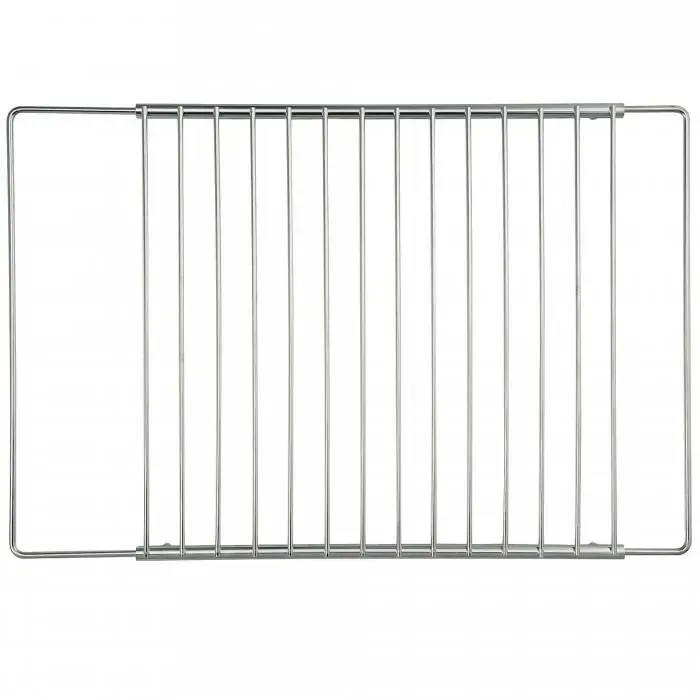 Grille de four universelle. Equipez votre four d'une grille supplementaire. Acier inox. Largeur variable de 33 a 61 cm