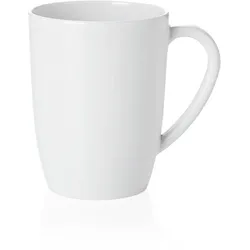 24x Becher Obertrasse Kaffebecher 350 ml weiß Melamin bruchfest