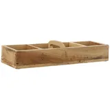 ib laursen Holzkiste Unika 15 x 9 x 46 cm 4-tlg. braun