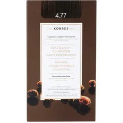Korres Argan Oil Hair Colorant  4.77 Schokobraun Intensiv