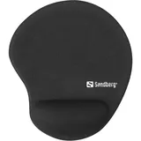 Sandberg Gel Mousepad Wrist Rest Schwarz