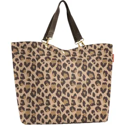 Shopper Tasche XL Leopardenmuster