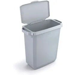 Durable DURABIN 60 grau + grauer Deckel (Klappdeckel)