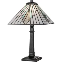 Elstead Lighting Alderley Tiffany Tischleuchte Bronze