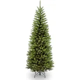 National Tree Company Künstlicher Weihnachtsbaum | Inklusive Ständer | Kingswood Tannenbleistift, Metall, Grün, 6 ft, 6