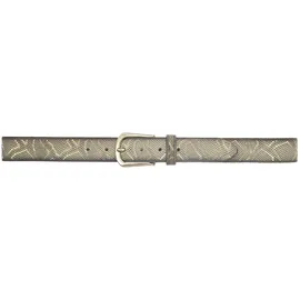 B.belt Damengürtel Leder beige 90