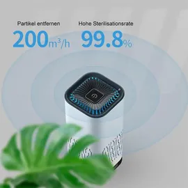 Zerodis Mini-Luftbefeuchter 250 Ml Weiß