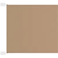 VidaXL Senkrechtmarkise Taupe 140x420 cm Oxford-Gewebe