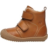 NATURINO Bubble VL-Stiefeletten aus gefüttertem Nappaleder, Cognac 26