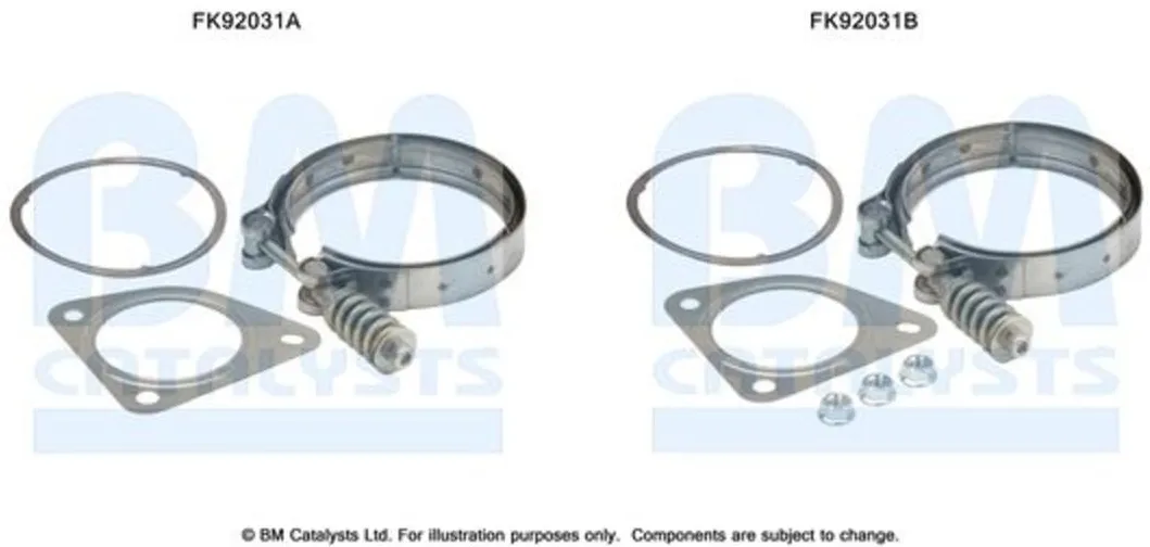 Teile, Auspuffanlage BM CATALYSTS FK92031B