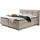 Roller Boxspringbett 160 x 200 cm H2/H3 Beige