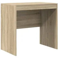 VidaXL Schreibtisch Sonoma Eiche 80x50x76 cm Holzwerkstoff