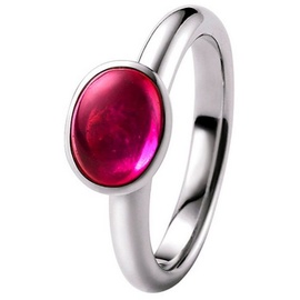GIORGIO MARTELLO MILANO Ring mit fuchsia Zirkonia, Silber 925 Ringe Violett Damen