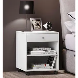 VCM Nachttisch Rolda 45 x 38 x 54 cm Weiß