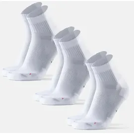 Danish Endurance Long Distance Tennissocken 3er Pack Weiß 43-47