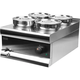 Lincat Silverlink 600 Bain-Marie Bs4W 4X 4,5L