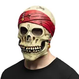 Boland - Horror Maske für Erwachsene aus Latex, Maske für Halloween und Karneval, Accessoire für Kostüme zur Mottoparty