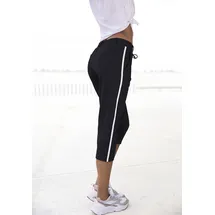 LASCANA Caprihose Damen Schwarz 42