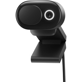 Microsoft 8L3-00005 - Modern Webcam, DFOV of 78° (HFOV 69°, 16:9 Aspect Ratio), schwarz