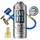 Carfix CARFIX, Kältemittel Ersatzgas r1234yf Auto Klimaanlage Nachfüllset - Klimaanlage Wohnmobil - entspricht 660g, 1 Dose, 5in1, 235g,