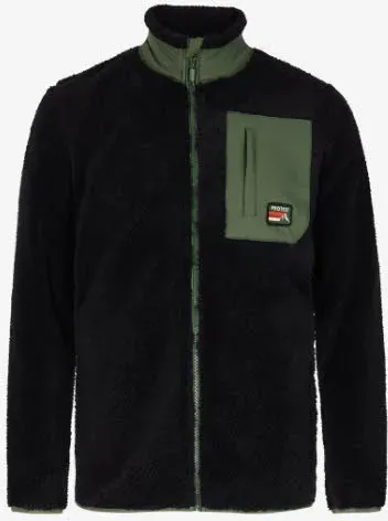 Protest PRTLOAD Fleecejacke Herren schwarz dunkelgrün XL