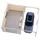 Palmako Garage 706 x 619 cm braun inkl. Seitenwand