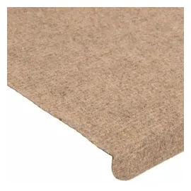 vidaXL Stufenmatten Selbstklebend 30 Stk. Beige 65x24,5x3,5 cm