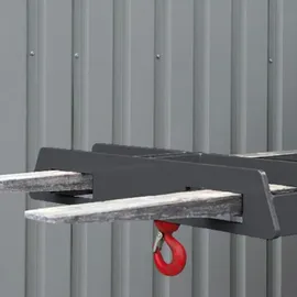 Stier Lasthaken Stahl 2500 kg anthrazitgrau