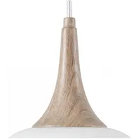 Licht-Erlebnisse Jaipur 3-flg. E14 97 cm Länglich/Glas/Holz/Metall