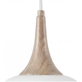 Licht-Erlebnisse Jaipur 3-flg. E14 97 cm Länglich/Glas/Holz/Metall