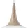 Licht-Erlebnisse Jaipur 3-flg. E14 97 cm Länglich/Glas/Holz/Metall
