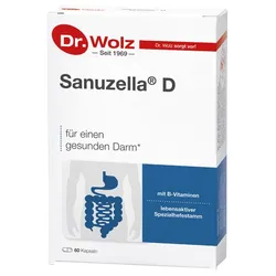 SANUZELLA D Zellulose Kapseln 60 St