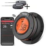 herqs Connected Digital Dome Grillthermometer