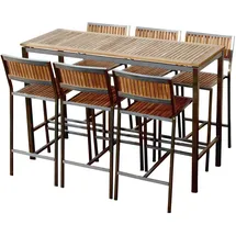 ASS Altenburger Bartisch Bistrotisch 160 x 60 cm Teak