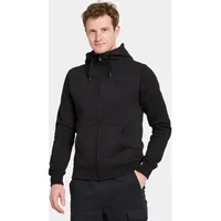 Didriksons VEN USX Full Zip Kapuzensweat Herren Schwarz S