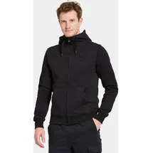 Didriksons VEN USX Full Zip Kapuzensweat Herren Schwarz S
