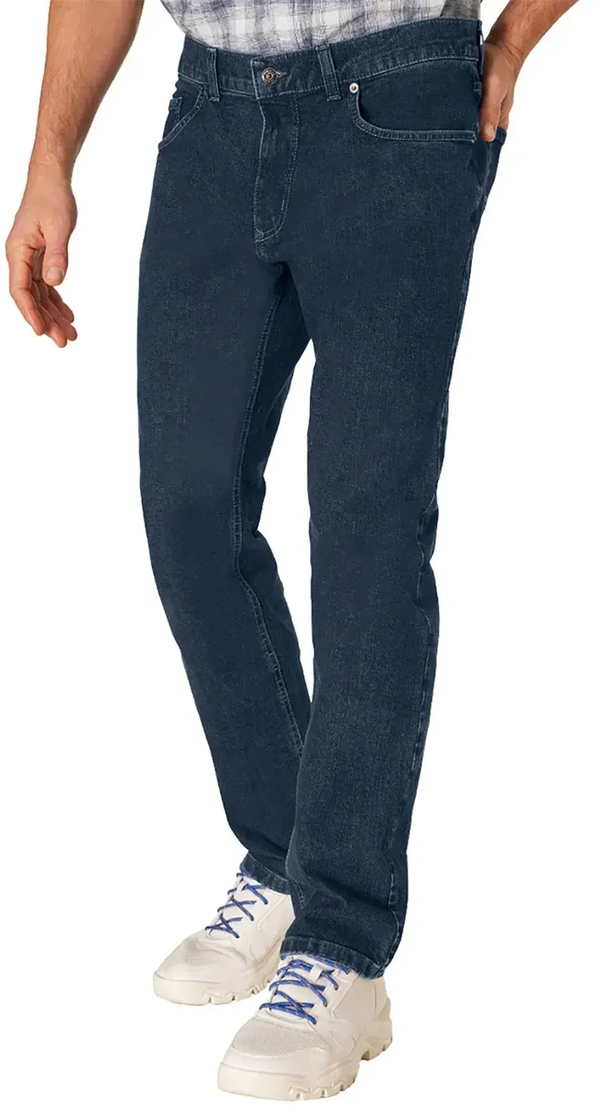 Pioneer Ron Jeans Regular Fit in dunkler Stone-Waschung-W36 / L30