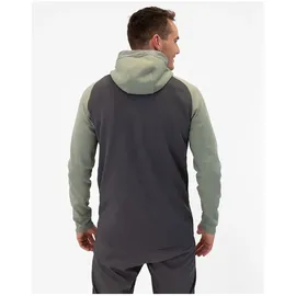 Jako Iconic Trainingsjacke mit Kapuze 852 anthra light/mintgrün/soft grey L