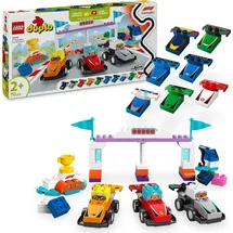 LEGO DUPLO - Team Rennautos mit Rennfahrern