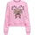 Only Weihnachtssweatshirt Sweatshirt Bonbon Print: Candy Rosa S