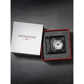 Mondaine Stop2go MST.4101B.LBV.2SE Leder 41 mm