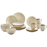 Asa Selection Cafe del Mar Kombiservice 20-tlg. beige unifarben