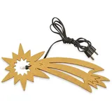 Riffelmacher & Weinberger Riffelmacher Komet mit LED-Beleuchtung 12 cm, gold
