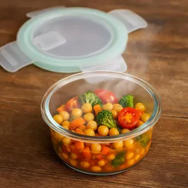 Relaxdays Glasbehälter 620 ml 6 St.