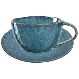 LEONARDO Cappuccinotasse 0,29 l Blau 4 St.